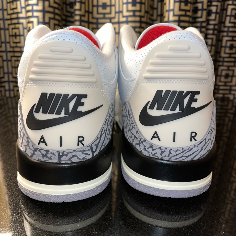 Air Jordan III 3 Retro White Cement Reimagined Men's Size 17 DN3707-100 NWOB - Picture 2 of 10
